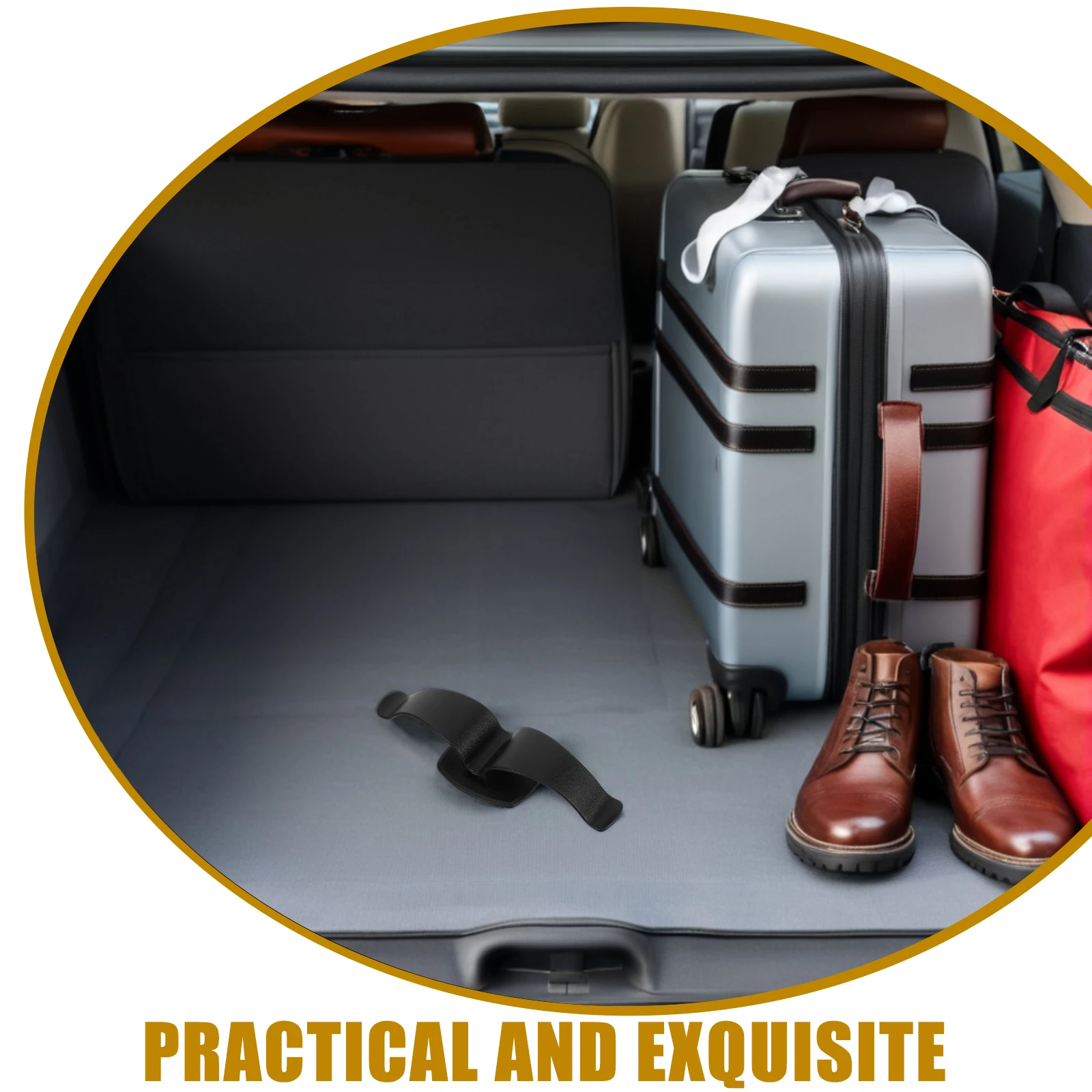 

2Pcs Car Umbrella Clip Holder Anti-Slip Material Dual Placement Options Trunk Rear Door Storage Car Umbrella Storage Holder