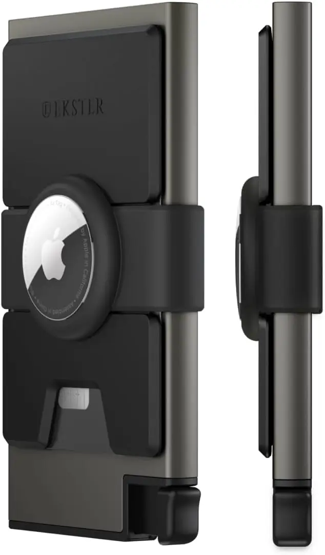 

Slim RFID-Blocking AirTag Wallet for Men with Quick Card Access