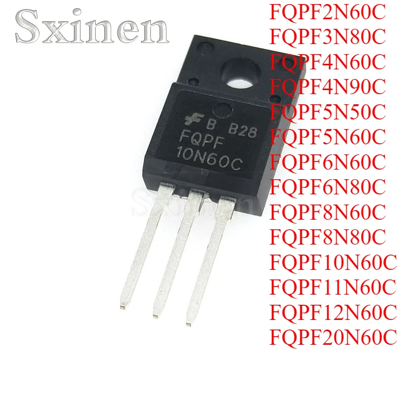 10PCS/LOT FQPF2N60C FQPF3N80C FQPF4N60C FQPF4N90C FQPF5N50C FQPF5N60C FQPF6N60C FQPF6N80C FQPF8N60C FQPF8N80C FQPF10N60C 11N60C