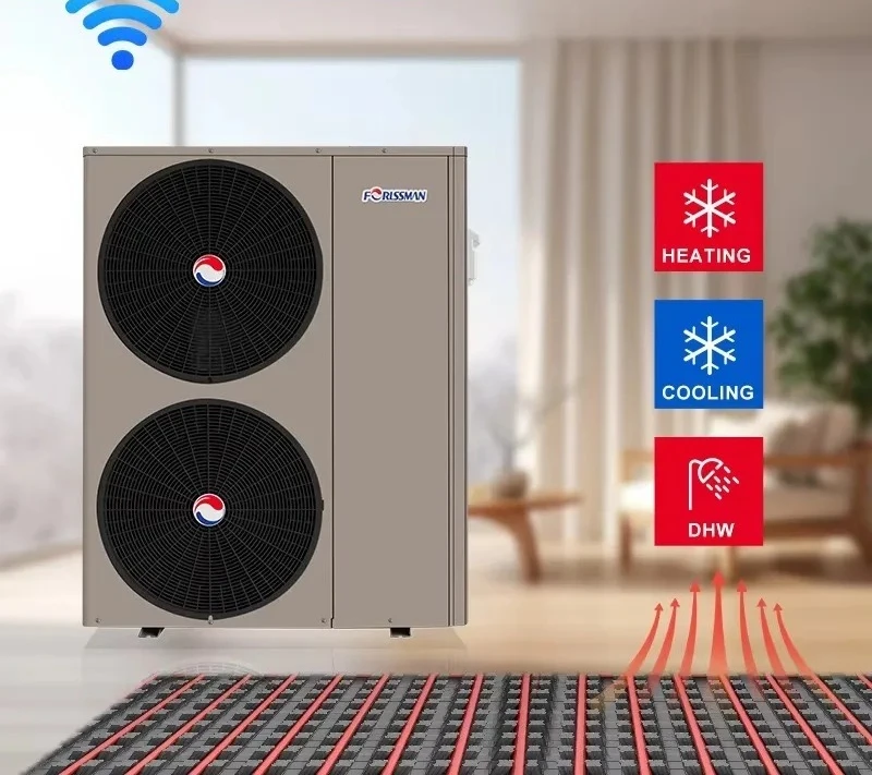 A+++ R290 Dc Full Inverter Heat Pump Monoblock Air To Water Smart Heat Pump For Heating And Cooling