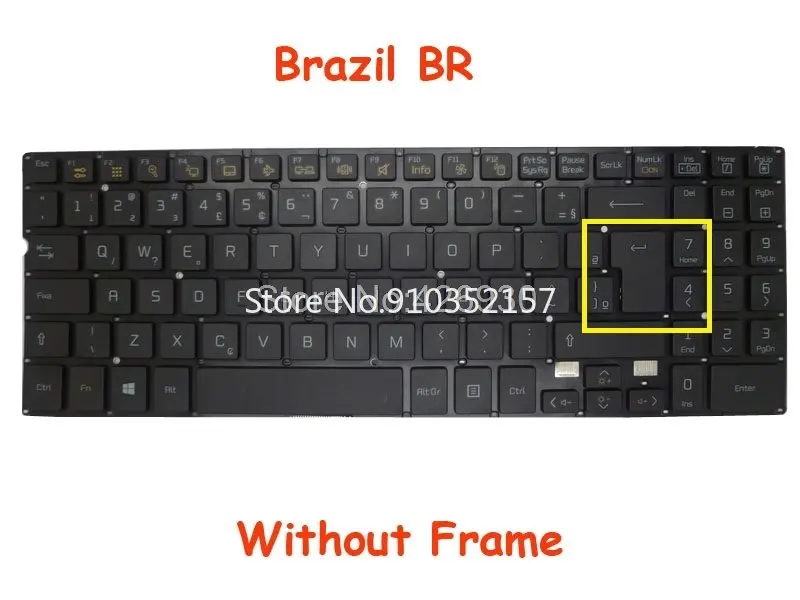 Imagem -02 - Eua gr Teclado para lg 15n540-a 15n540-c 15n540-e 15n540-f 15n540-g 15n540-h 15n540-k 15nd540 15nd540-e 15nd540-g 15nd540-u br ar