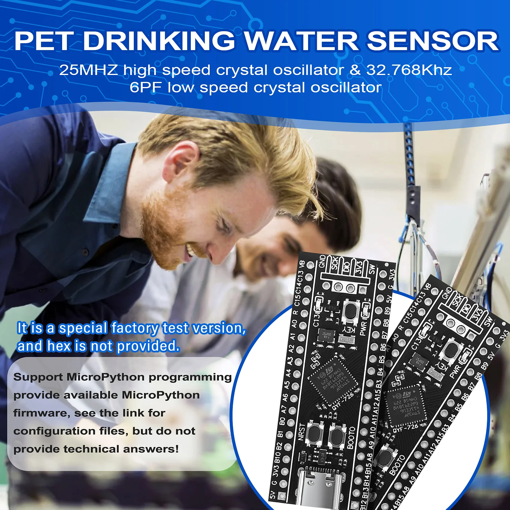 Placa de desenvolvimento A40Z, placa de aprendizagem STM32F4, suporte para programação Micropython/Arduino