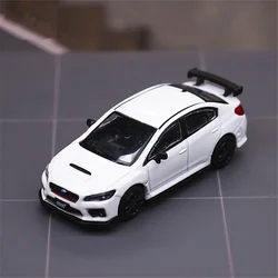 1/64 Subarus WRX STI S207 Alloy Sports Car Model Diecasts Simulation Metal Racing Car Model Miniature Scale Kids Gift Decoration