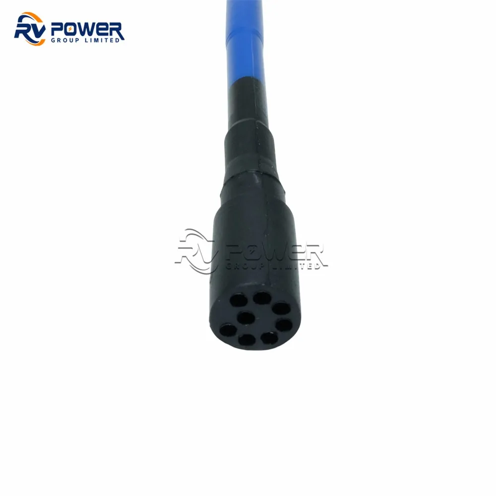 DIL8F Underwater Connector Ethernet Series-In-Line Connector 8 Pin Contact Female