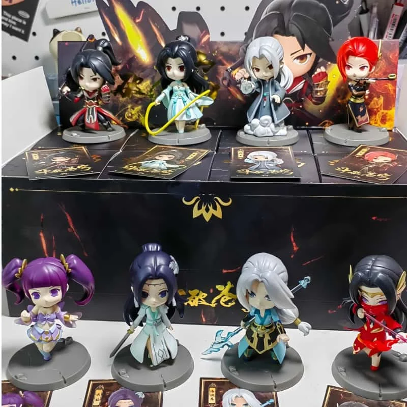 

Blind Box Fights Break Sphere Battle Through The Heaven Mystery Kawaii Rpg Mini Figure Surprise Box Kids Cute Anime Toy Gift