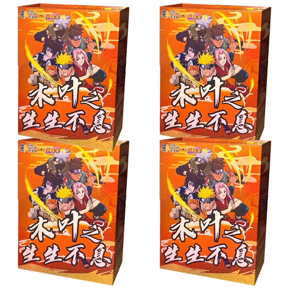 Ying Culture Wave 2 Naruto Card Shadow Culture Creative Bonds Of The Leaf Sasuke Hyuga Hinata Anime Peripheral Card Toy Gift