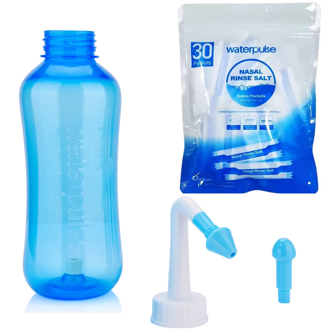 300ML Nasal irrigator Nasal Wash Cleaner Rinse Bottle Nose Protector Avoid Sinusitis Allergic Rhinitis Adults Children Neti Pot