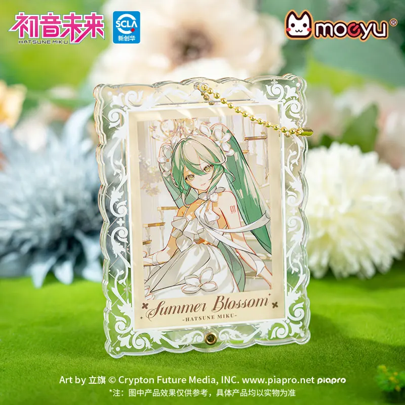 مويو هاتسون ميكو إطار الصورة قلادة الاكريليك أنيمي الطرفية الكرتون تأثيري Vocaloid الأصلي