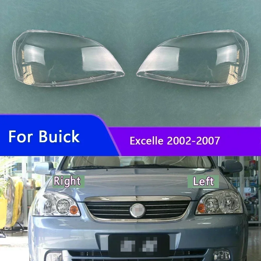 

For Buick Excelle 2002-2007 Headlamp Transparent Cover Headlight Shell Lens Replace The Original Lampshade Plexiglass