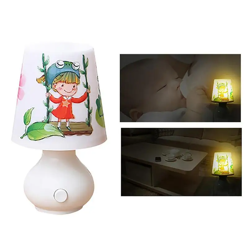 Led Night Light Beside Lamp With Remote Control Dimmer Baby Nightlight With Timer For Children Bedroom Passageway