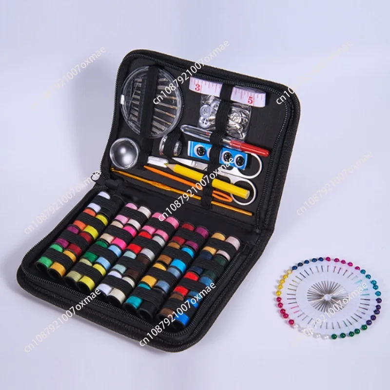 

Creative Hand Tools Travel Box 128 Piece Set Household Portable Sewing Box