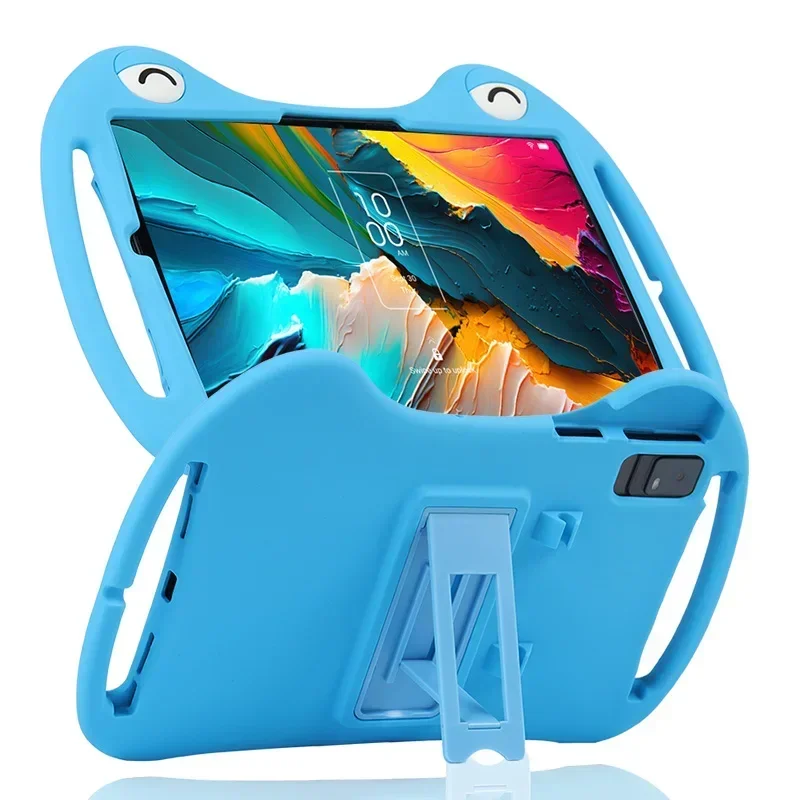 

Portable Silicon Cover with Kickstand For Realme Pad X Case RMP2107 RMP2108 10.95" Tablet PC Shockproof Protector Funda