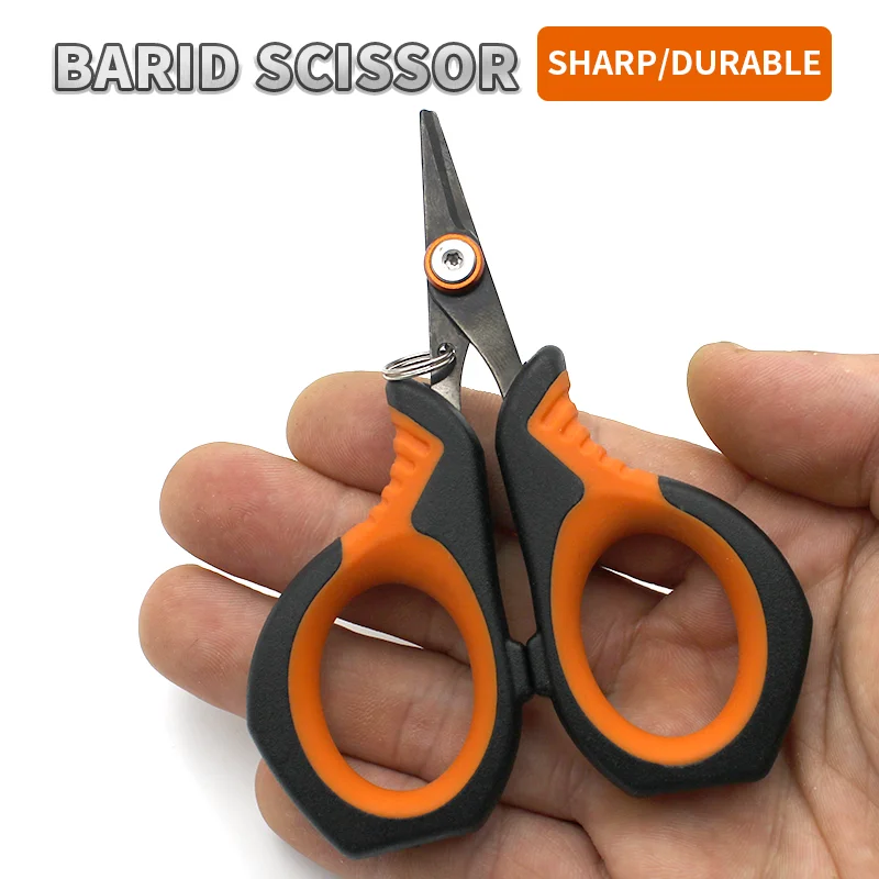 1 Stück Karpfenangel-Schere mit Gezahnter Schneidkante, Geflechtschere aus Edelstahl, Karpfenangel-Werkzeug und -Ausrüstung