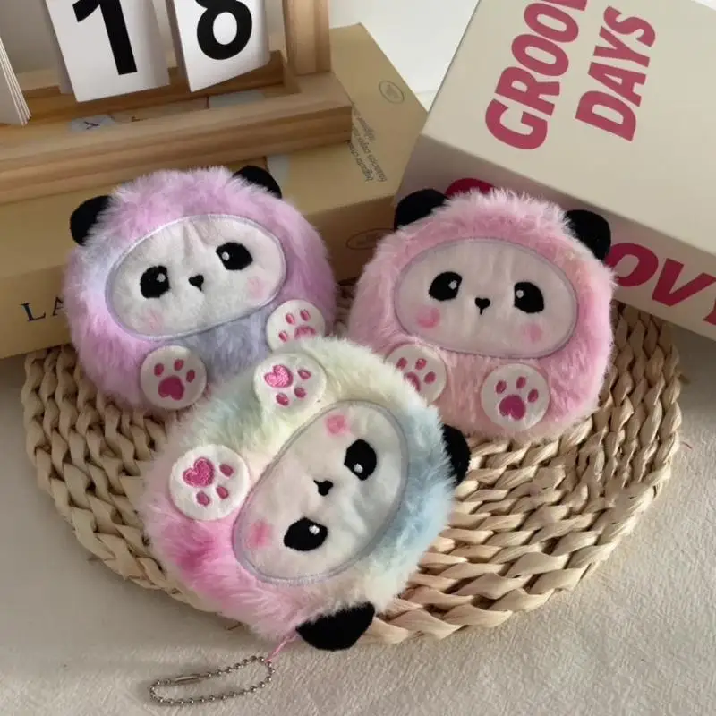 Portachiavi portamonete in peluche Borsa portaoggetti varia carina Accessori decorativi con ciondolo piccola borsa Kawaii