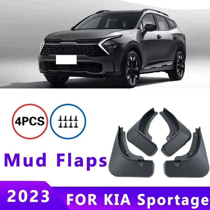

Mud Flaps Fit for KIA Sportage 2023 Mudguards Tire Fenders Splash Proof Accessories Wheel Guards 4ps