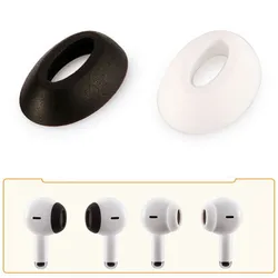 4pcs  Silicone Ear Tips Gels for Lenovo LP40 Pro Wireless Earphone Cover Protective Earbuds Earpiece Eartips Earcaps Accessories
