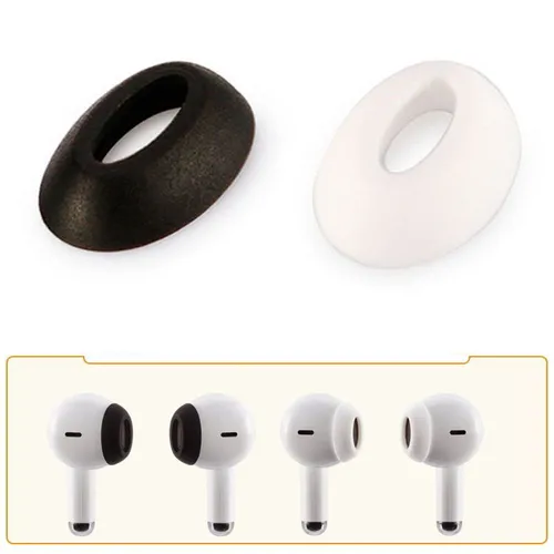 4 Uds. De almohadillas de silicona para los oídos, geles para Lenovo LP40 Pro, funda protectora para auriculares inalámbricos, accesorios para auriculares