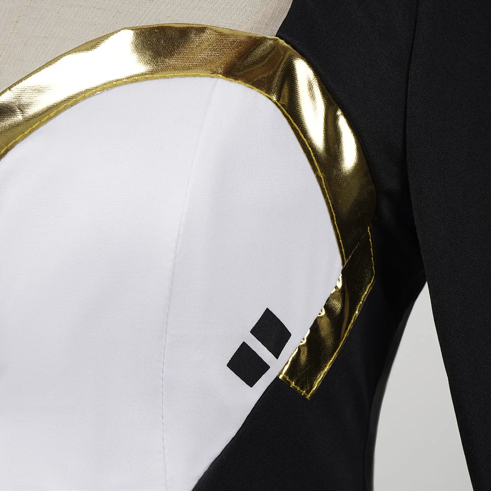 زي تنكري لفيلم X-Force Storm زي أسود غير معقول للنساء والرجال لعيد الميلاد والهالوين مجموعة عالية الجودة متوفرة في المخزون + سراويل #5