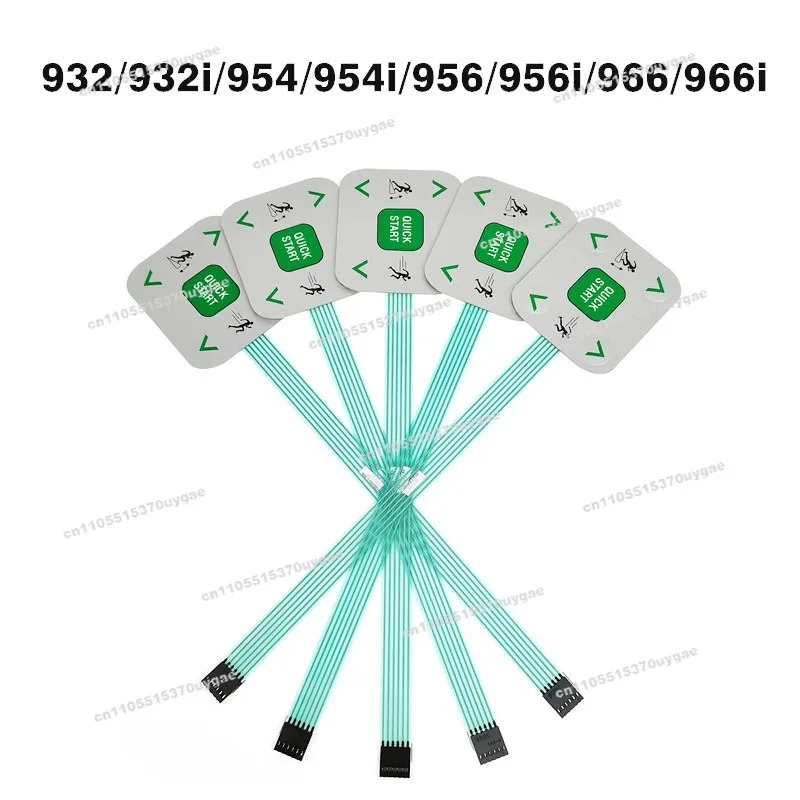 C932i 842 956 Treadmill Button Film 532 811 Elliptical Machine Membrane Switch Panel Film