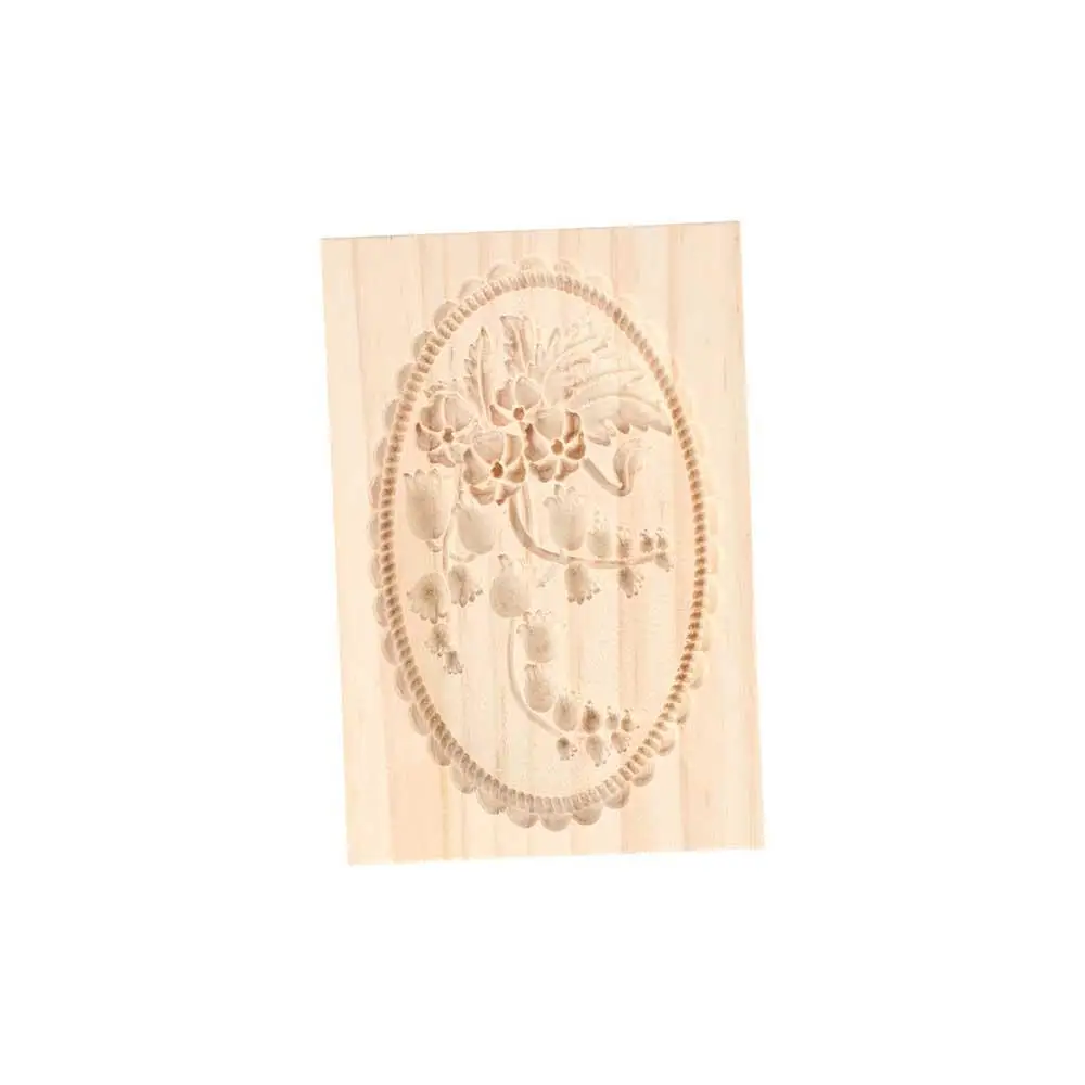 

Portable 3D Cake DIY Creative Bakeware Household Kitchen Accessories Baking Mould Cookie Stamp Wooden Cookie Mold