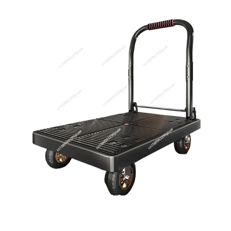 Foldable Portable Hand Trolley Cart Lightweight Utility Dolly Multi Purpose Home Warehouse Cargo Moving Transport Tool