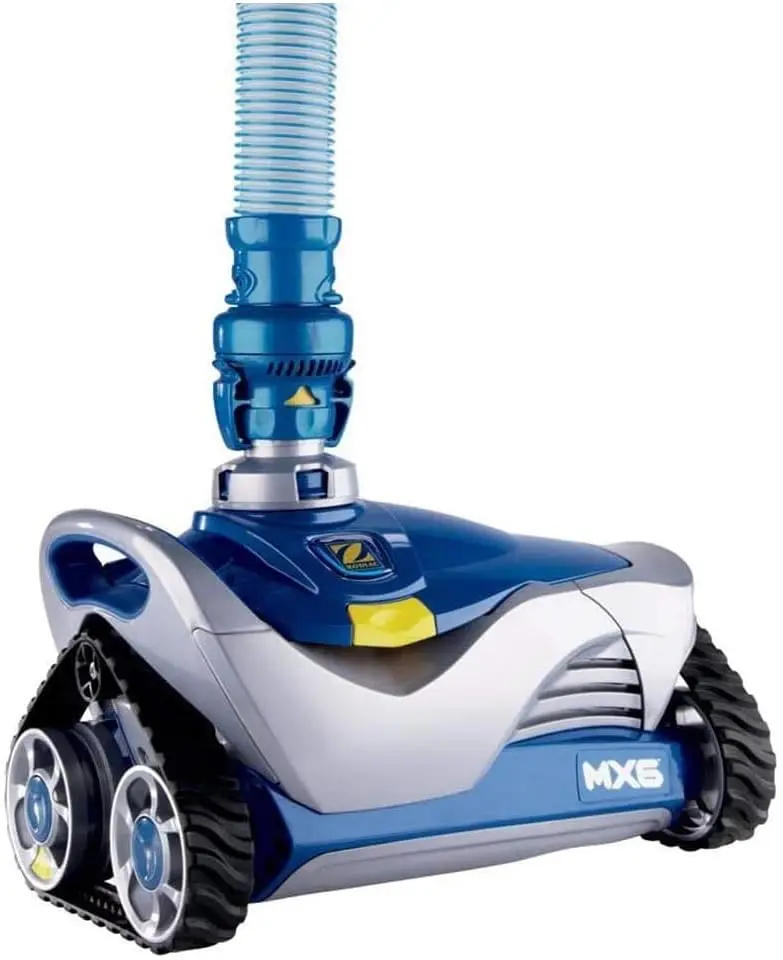 Mx6 Automatic Suction Side Pool Cleaner Vacuum with Zodiac Cyclonic Leaf Canister