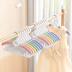 7Pcs Retractable Baby Clothes Hangers Non-slip Adjustable Storage Hanger Portable Display Hanger Closet Kids Children Coats Rack