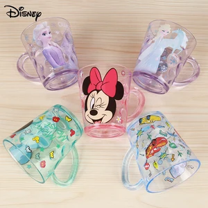 Disney-kawaii anime cups of mugs for children, cartoon nozzle glass, mickey mouse, minnie mouse, frozen Elsa, water drink 9 Main Sales Stitch Mug - №8