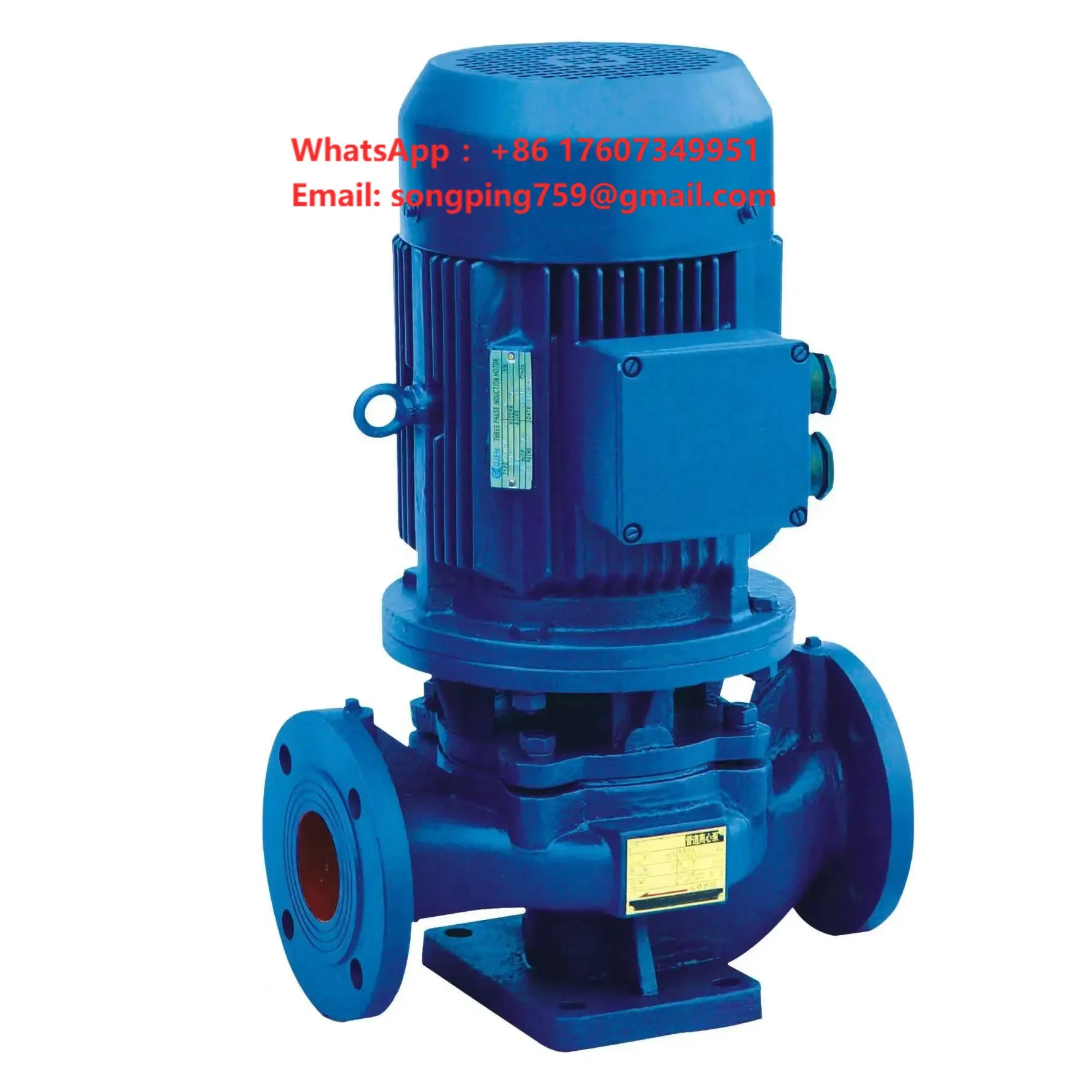 Suppliers Custom Vacuum Pump Power Steering  WFB Type Vertical Self-priming Pump for Screw