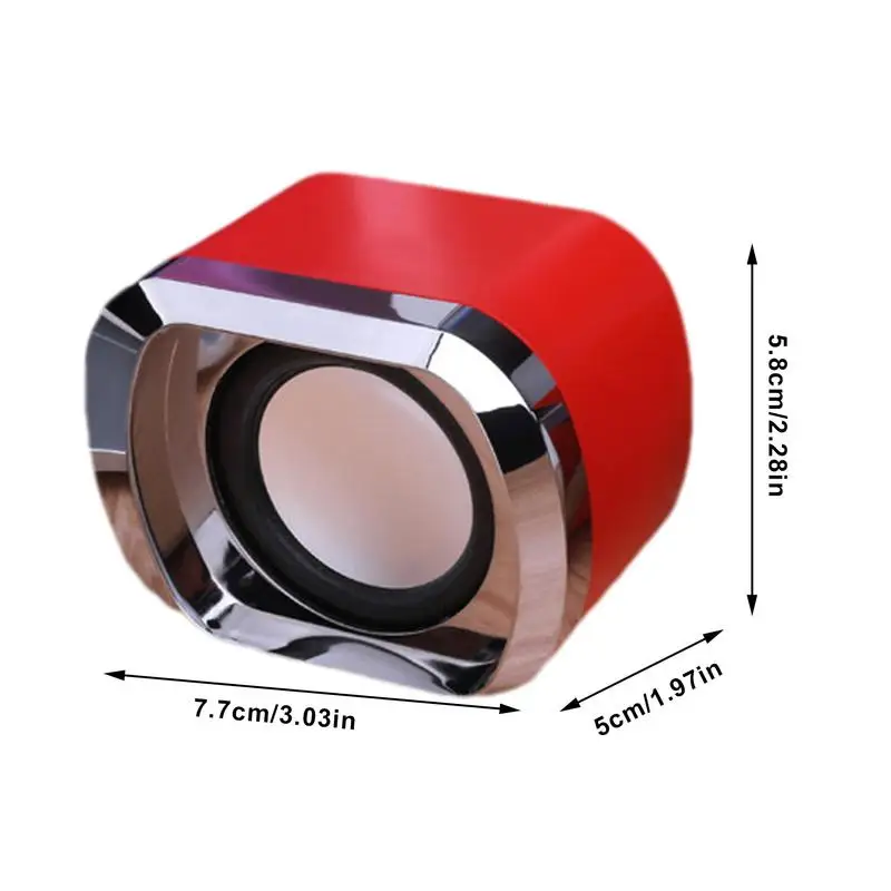 Computer Speakers For Desktop Portable Multimedia Speaker Computer Speaker Clear Sound Quality Multimedia Versatility Desktop