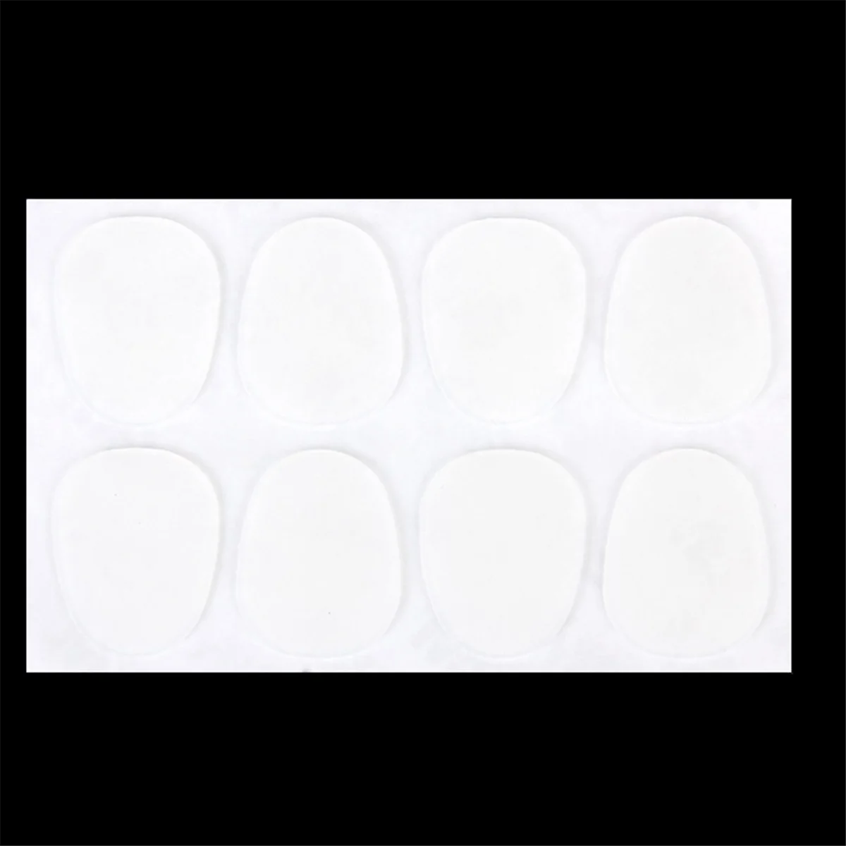 8 Stuks Alt/Tenorsaxofoon Saxofoon Mondstuk Patches Pads Kussens 0.8Mm --- Doorschijnend