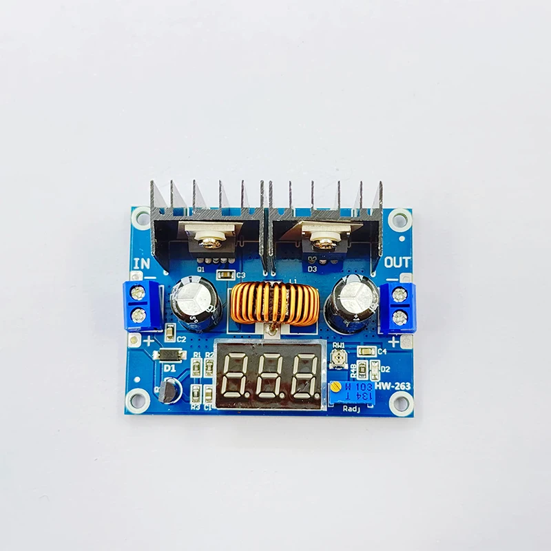 

DC 4-40V 8A 200W Voltage Regulator Module Digital PWM Adjustabl DC-DC Step Down Voltage Regulator DC XL4016E1 XH-M404