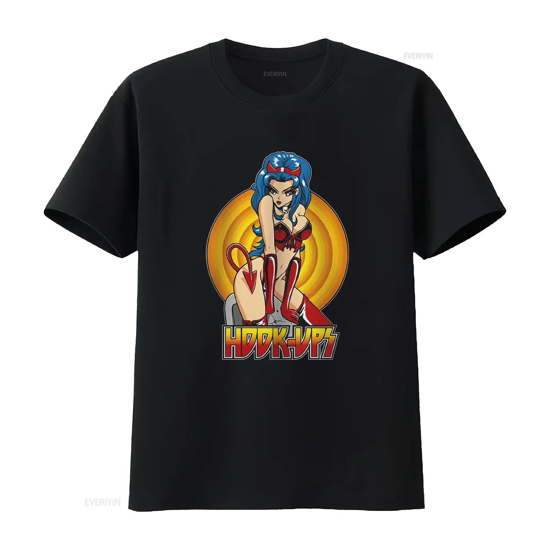 Hookups Skateboard T Shirt Classic Men vintage Washed Slightly graphic Soft Top For Everyday Wear Stylish Unisex Casual