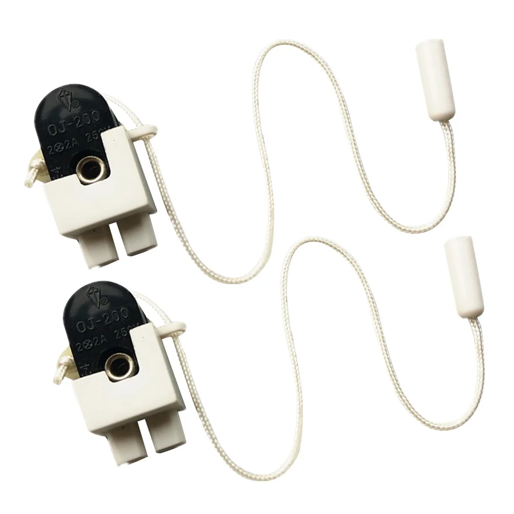 

2pcs Pull Cord Replacement For Lamp Accessories Ceiling Light Wall Lamp Fixture Repair Kit Bedroom Bathroom Use
