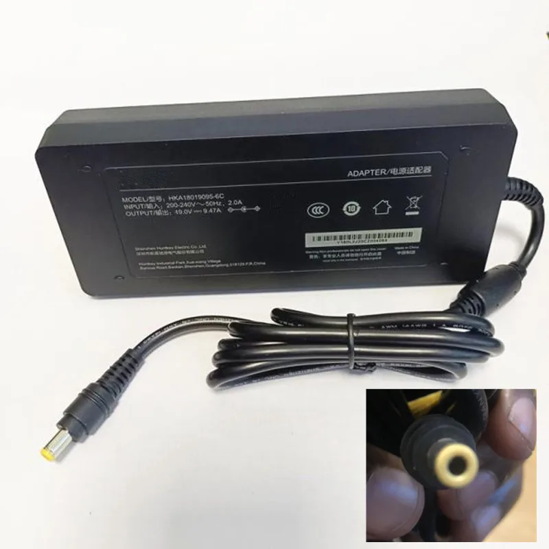 19V 9.47A 180W Inputs 200V-240V Genuine AC Adapter HKA18019095-6C Charger For XGIMI H3 XKO3E Projector Power Supply