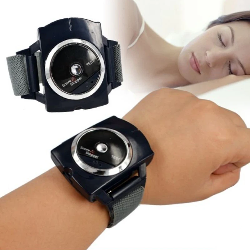 Anti Snoring Device Stop Intelligent Snore Stopper Wristband Watch Solution for Sleep Anti Snoring Aid Effectively