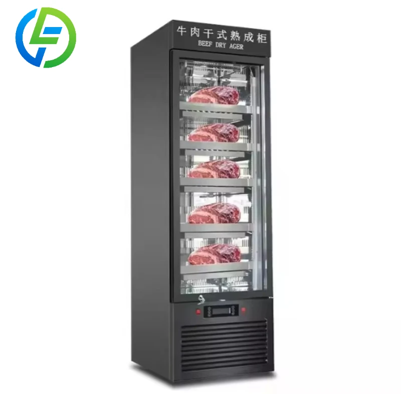 Customize High Quality Luxury Dry Age Fridge Single Double and Three Doors Stainless Steel Refrigerator for Restaurant