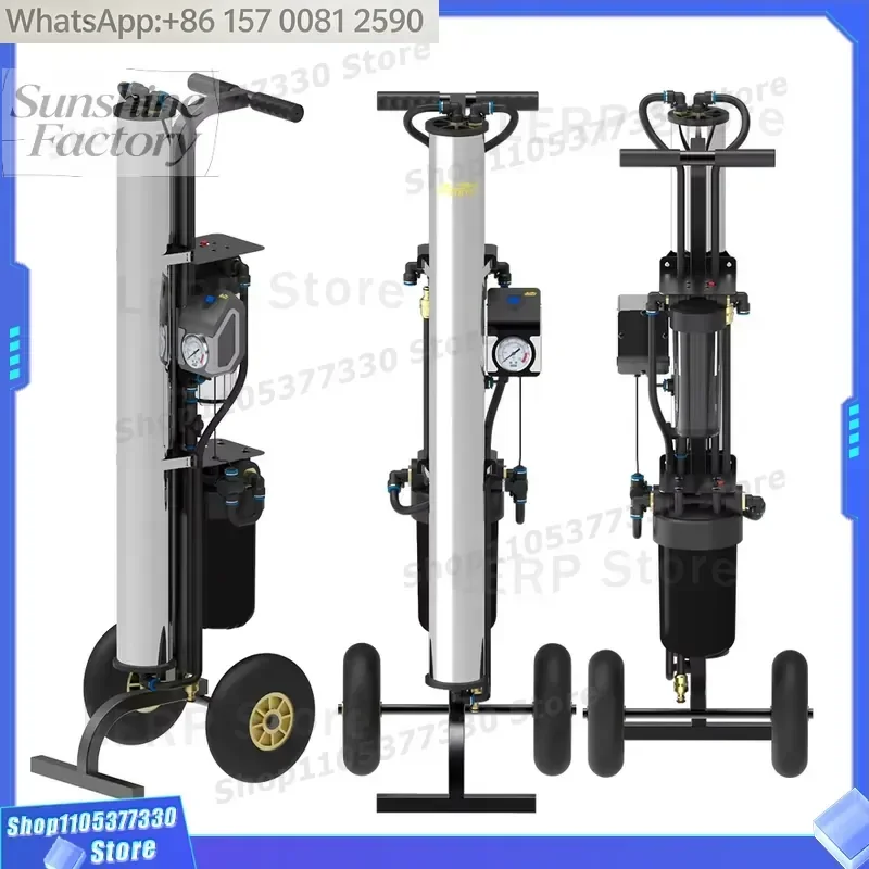 Outdoor Cleaning Solar Panels RODI Water Filter System Portable RO DI Deionized Water System Portable Ro Di Water Filter
