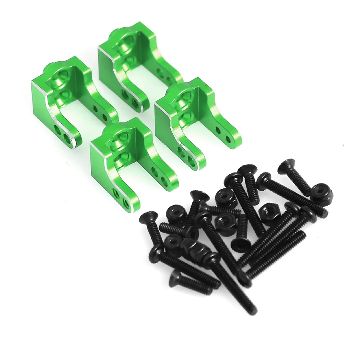 

RC Car Upgrade Upper Shock Absorber Mount Kit for LOSI 1/18 Mini LMT 4X4 Brushed Monster Truck RC Car Upgrade Parts A