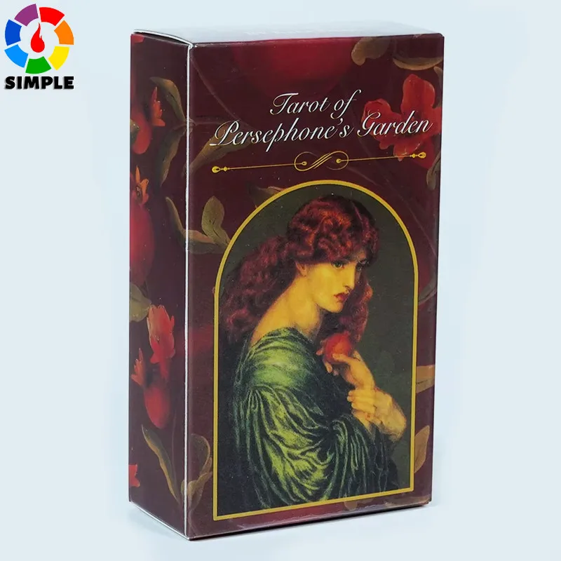 

Tarot of Persephone's Garden Chthonia Edition A Fine Art Tarot Deck Dedicated to the Queen of the Underworld 78 Tarot Cards RWS