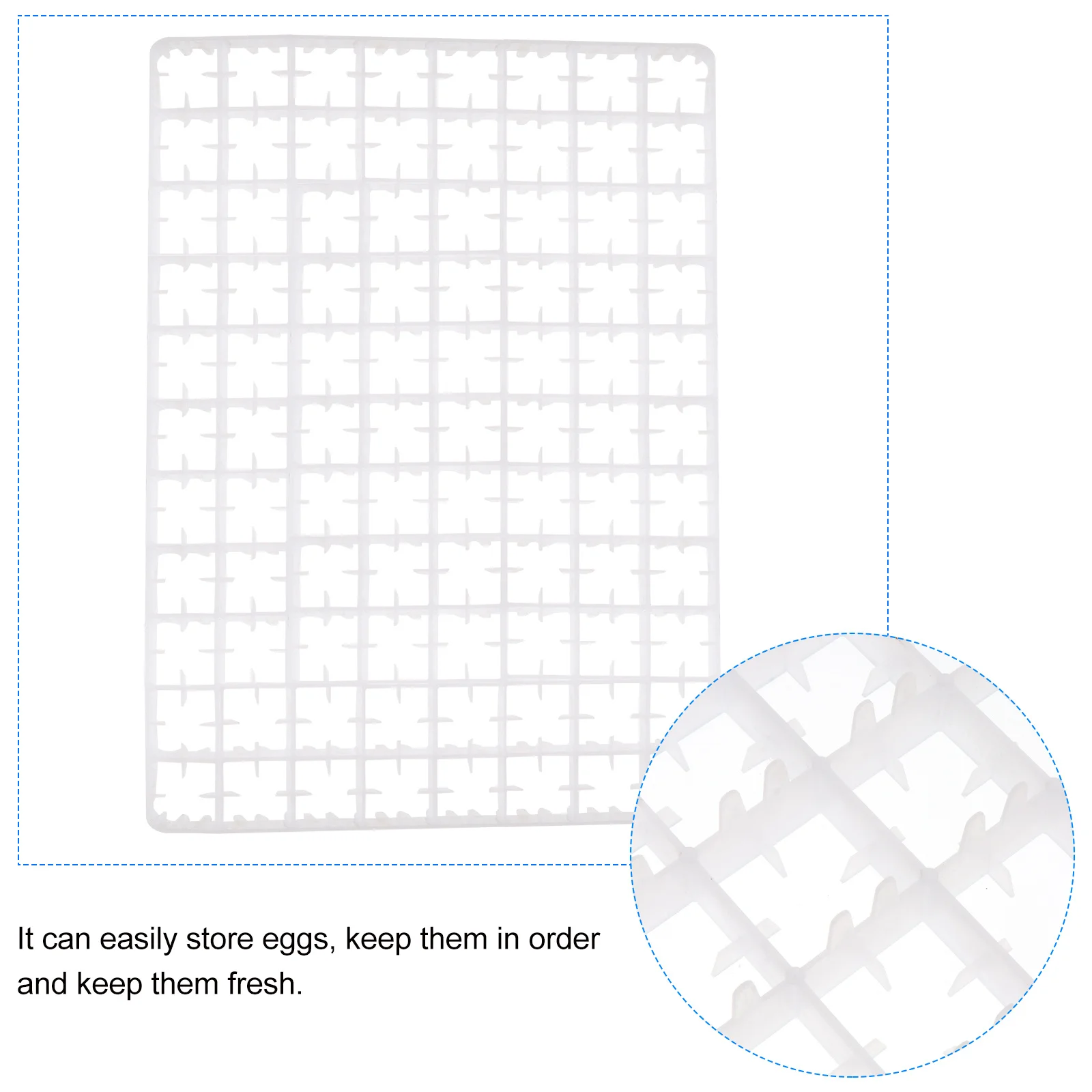 

1Pcs Egg Holder Protective Storage Tray Reliable Egg Container Household Organizer for Eggs Eggs Incubation Tray