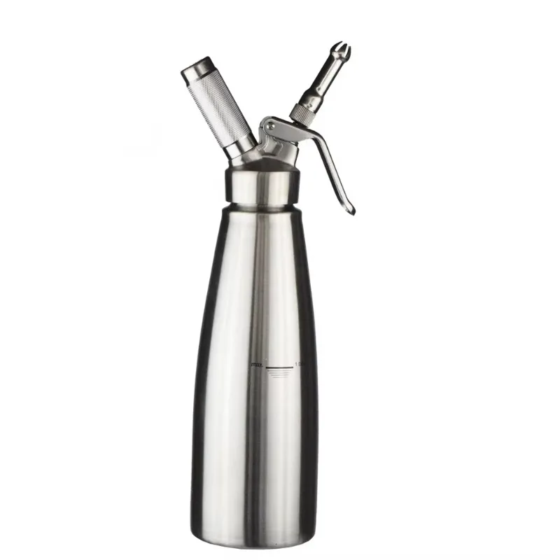

Cream beater 1 liter stainless steel whipped cream dispenser gun for dessert recipes