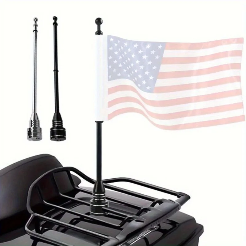 Motorcycle Rear Shelf Flagpole Fashion Car Decoration Is Suitable for Xl883 X48 Motorcycle Rear Side Mount Luggage Rack