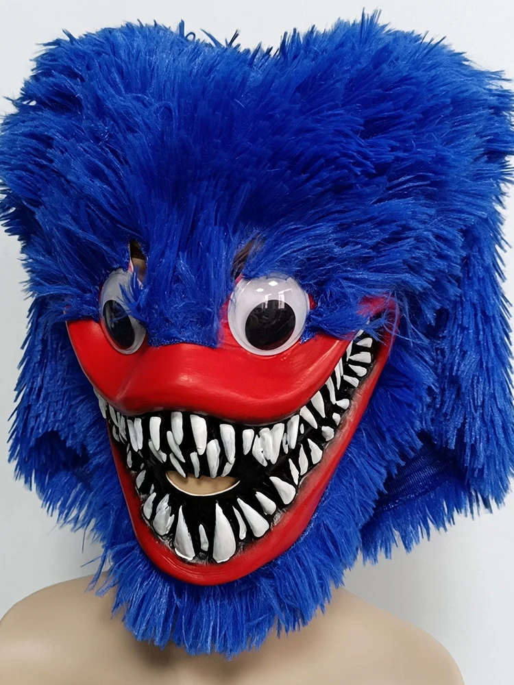 Horror Monster Mask Superhero Movie Cosplay Head Cover Halloween Costume Party Haunted House Prank Prop Long Tongue Latex Masks