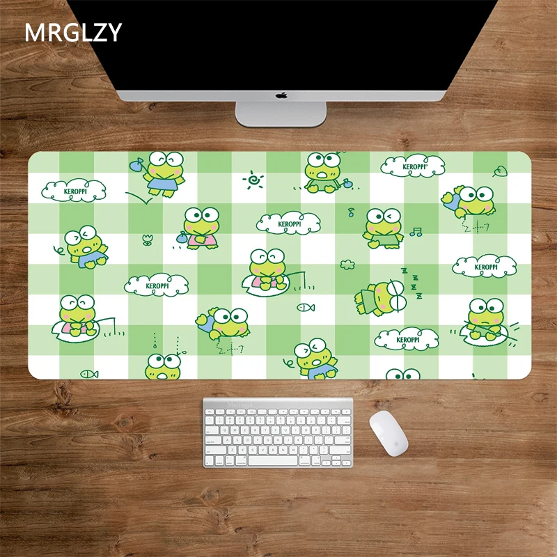 Large Mouse Pad Xxl Cartoon Frog Mousepad Pc Decorations Mousepads Desk Organizer Pad for Computer Table Desktop Mouse Mat