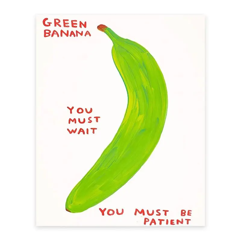 Fun Green Tapestry Anti-Anxiety Wall Art with Fruits & Animals Print for Bedroom High-End Sofa Wall Hanging Decor