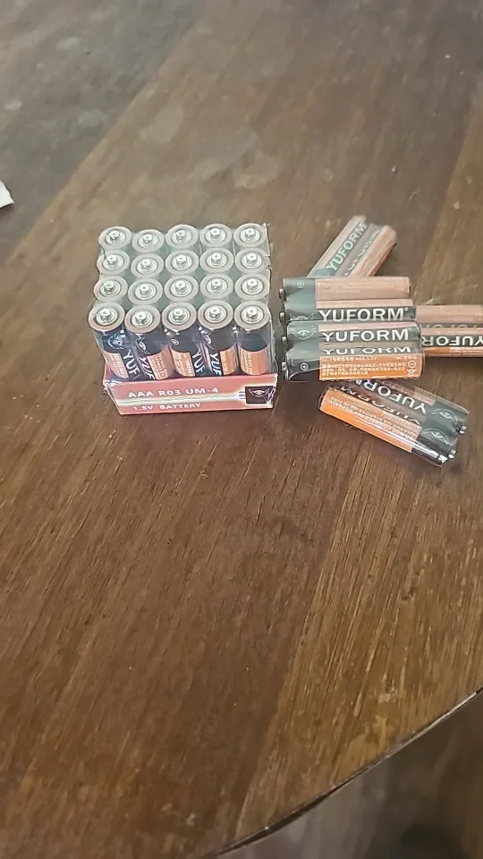 

1.5V AA 3400mWh + AAA 800mWh Rechargeable Lithium Battery Set with USB-C Fast Charging Type C Cable air transport