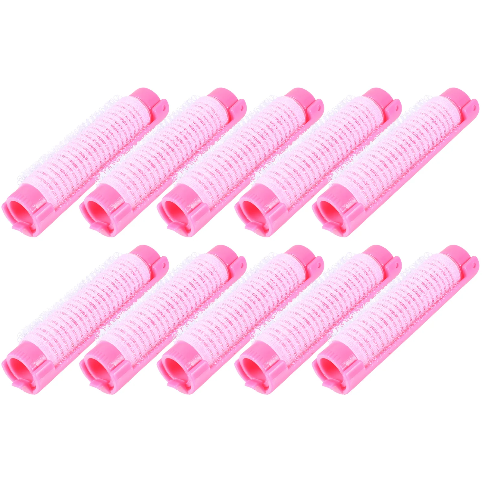 

20 Pcs Hair Curlers Plastic Lightweight Durable Styling Tools Home Travel Wave Perm Spiral Curls Hairdressing Natural Effect