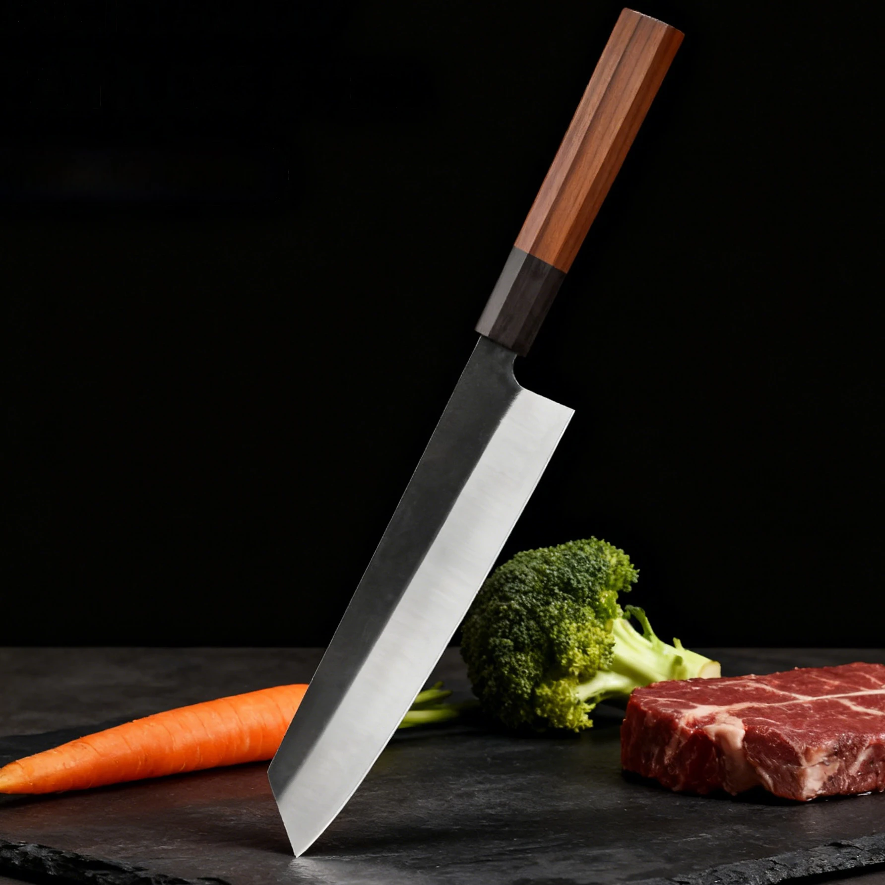 Professional Kiritsuke Knife Chef Knife Slicing Meat Fruit Vegetable Kitchen Knife Cooking Knife Kitchen Stuff Cooking Tools