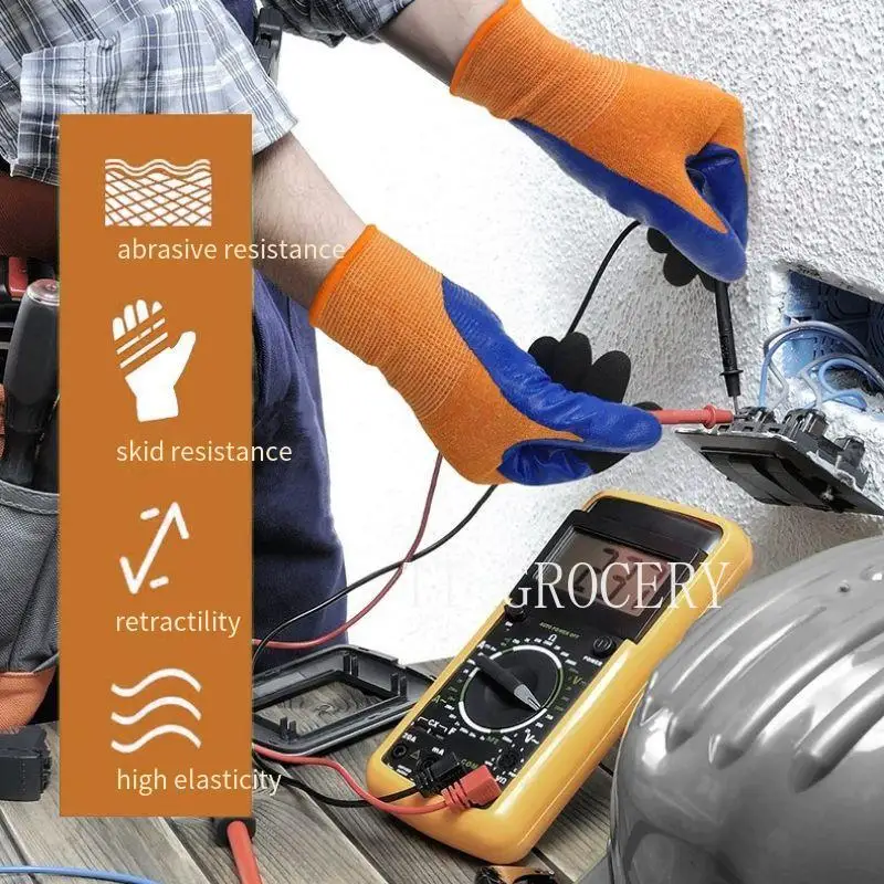 

Flame-Retardant Insulated Safety Gloves Touchscreen-Compatible Protective Gloves for New-Type Work Electrician Insulated Gloves